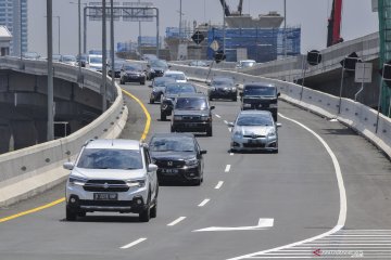 Arus balik di Tol Japek Sabtu-Minggu ramai lancar