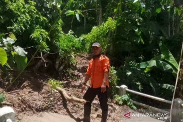 Jalan nasional di wilayah Cianjur selatan sudah dapat dilalui