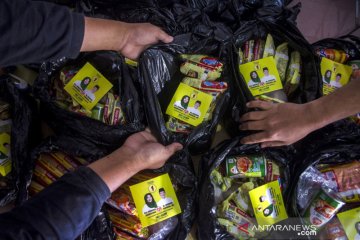 Panwaslu amankan 150 paket sembako diduga politik uang Pilkada Kabupaten Bandung