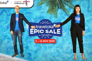 Jelang akhir tahun, Traveloka gelar Epic Sale 2020
