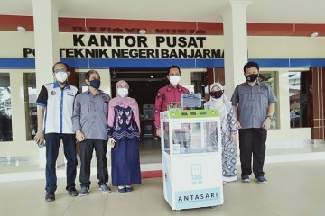 Politeknik Banjarmasin buat robot pendukung pelayanan pasien COVID-19