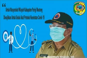 Wabub himbau masyarakat Parigi Moutong ikuti protokol kesehatan