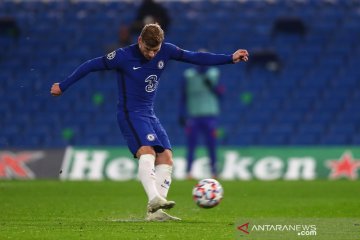 Dua penalti Timo Werner antar Chelsea bekap Rennes