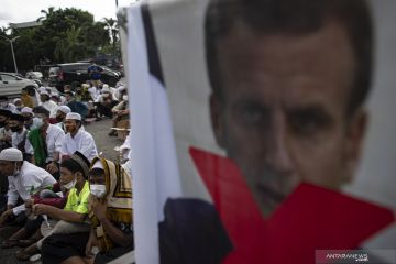 Aksi Boikot Produk Prancis Di Palembang