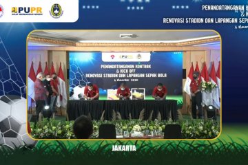 MoU renovasi sarana Piala Dunia U-20 ditandatangani