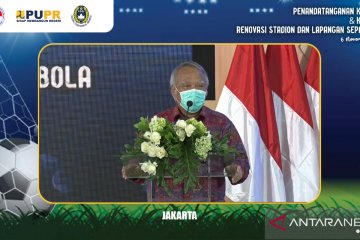 Renovasi stadion harus selesai sesuai jadwal, kata Menteri PUPR