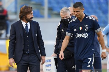 Andrea Pirlo konfirmasi cedera pergelangan kaki Cristiano Ronaldo