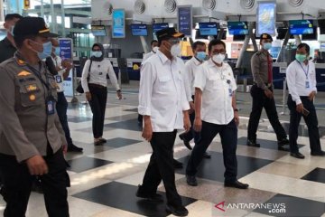 Menhub tinjau Bandara Kualanamu apresiasi penerapan protokol kesehatan