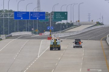 Rencana uji coba jalan tol Cimanggis - Cibitung seksi I