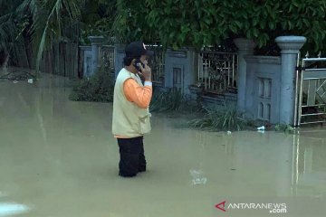 Dua sungai meluap, 126 rumah di Solok Selatan direndam banjir