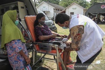 Pelayanan kesehatan untuk pengungsi Merapi