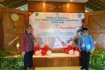 Sultra pamerkan alat musik tradisional pada Pameran Nusantara di Ambon