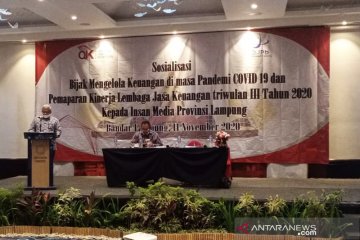 OJK Lampung catat restrukturisasi kredit perbankan capai Rp6,9 triliun