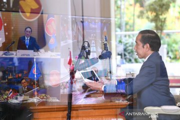 Presiden Jokowi: Kolaborasi ASEAN-Korsel tanggulangi pandemi