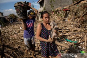 Dampak badai Vamco di Filipina