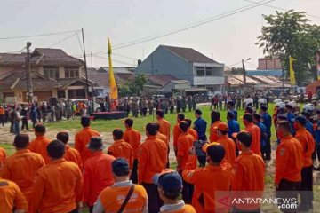 Kabupaten Bekasi canangkan kegiatan gotong royong bebas banjir