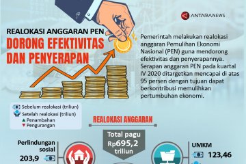 Realokasi anggaran PEN dorong efektivitas dan penyerapan