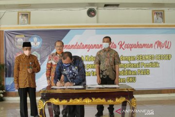 Dinas Pendidikan OKU jalin kerja sama dengan SEAMEO CECCEP