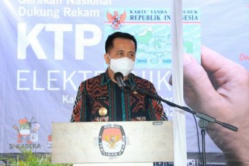 Gubernur: Rekam e-KTP pastikan perlindungan hak pilih masyarakat