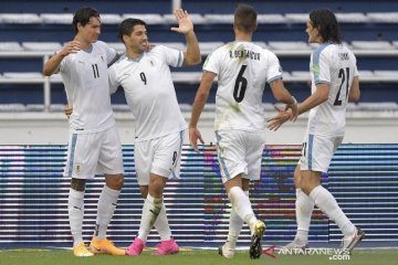 Uruguay tundukkan Panama 3-1, puncaki Grup C