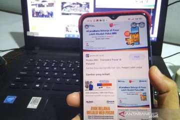 BRI fasilitasi web pasar di 12 pasar rakyat Kulon Progo