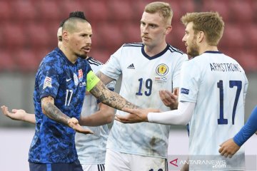 UEFA Nations League : Slovakia vs Skotlandia
