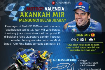 Akankah Joan Mir mengunci gelar juara?