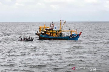 Satgas 115 ringkus kapal ikan asing di perairan Pulau Berhala