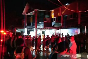 Polda Jatim belum pastikan penyebab kebakaran gedung RTMC