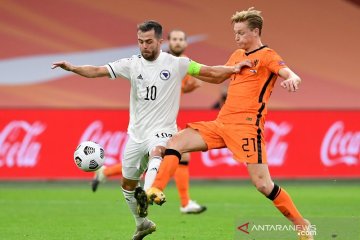 Miralem Pjanic akui Divisi A Nations League terlalu berat untuk Bosnia