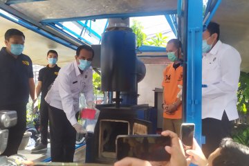 BNNP Bali musnahkan paket sabu-sabu kiriman Malaysia seberat 90 gram