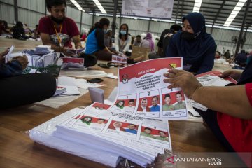 Pelipatan surat suara Pilkada Kabupaten Bandung