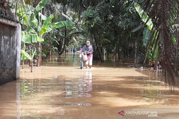 Banjir kembali genangi beberapa desa di Cilacap