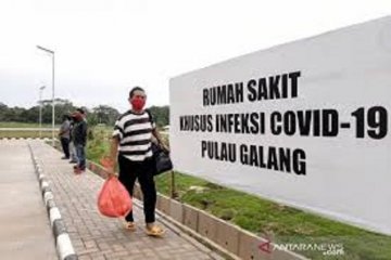 RSKI Pulau Galang rawat inap 307 pasien terkonfirmasi positif COVID-19