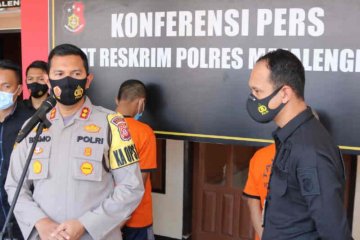 Polres tangkap dua pencuri modus operandi pasang CCTV