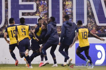 Ekuador pesta setengah lusin gol ke gawang Kolombia