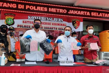 Polisi narkoba gadungan dibekuk Polrestro Jakarta Selatan
