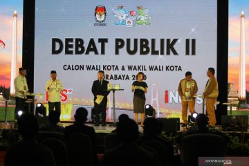 Debat publik Pilkada Kota Surabaya