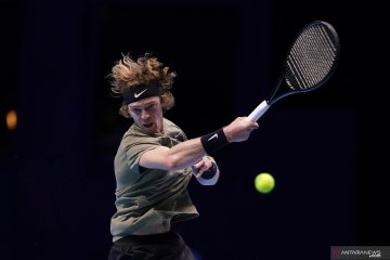 Rublev sudahi perjuangan di ATP Finals dengan kemenangan atas Thiem
