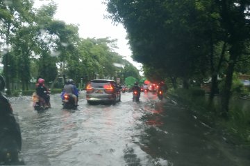 Wako Pontianak: Genangan air dipicu karena air pasang laut tinggi