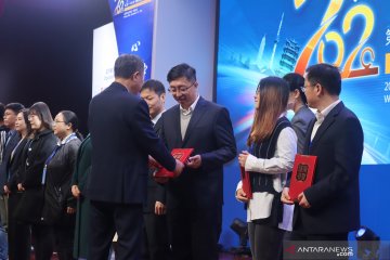 Pekerja China di Indonesia kembali raih penghargaan Video Sabuk Jalan