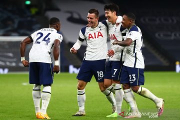 Tottenham bungkam Manchester City untuk menanjak ke puncak