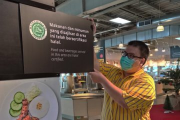 IKEA Restoran dan Kafe resmi dapatkan sertifikasi halal MUI