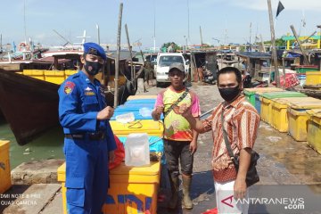 Satpolair imbau nelayan waspadai cuaca ekstrim di Bangka Barat