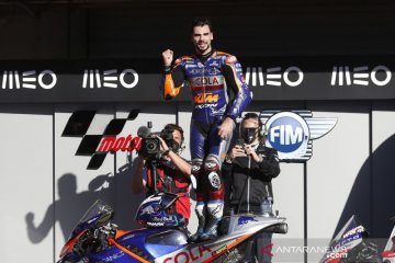 Balapan di kampung halaman, Miguel Oliveira juara seri pamungkas MotoGP 2020