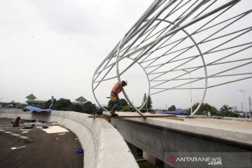 Progres pembangunan jalan layang Lenteng Agung capai 91 persen