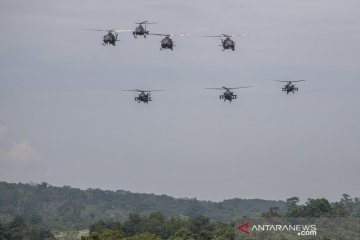 Gladi bersih Latihan Antar Kecabangan TNI AD