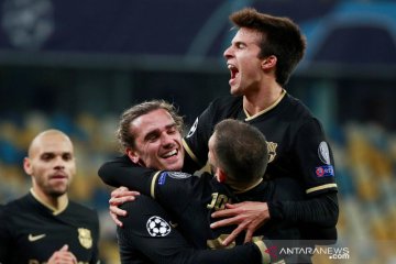 Barcelona menang empat gol tanpa balas di kandang Dynamo Kyiv