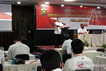 Penyidik Ditreskrimsus Polda Jambi ikut sertifikasi kompetensi