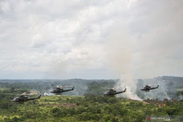 Puncak Latihan Antar Kecabangan TNI AD